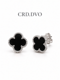BLACK CLOVER STUD EARRING
