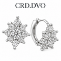 FLORAL CLUSTER CLIP EARRINGS