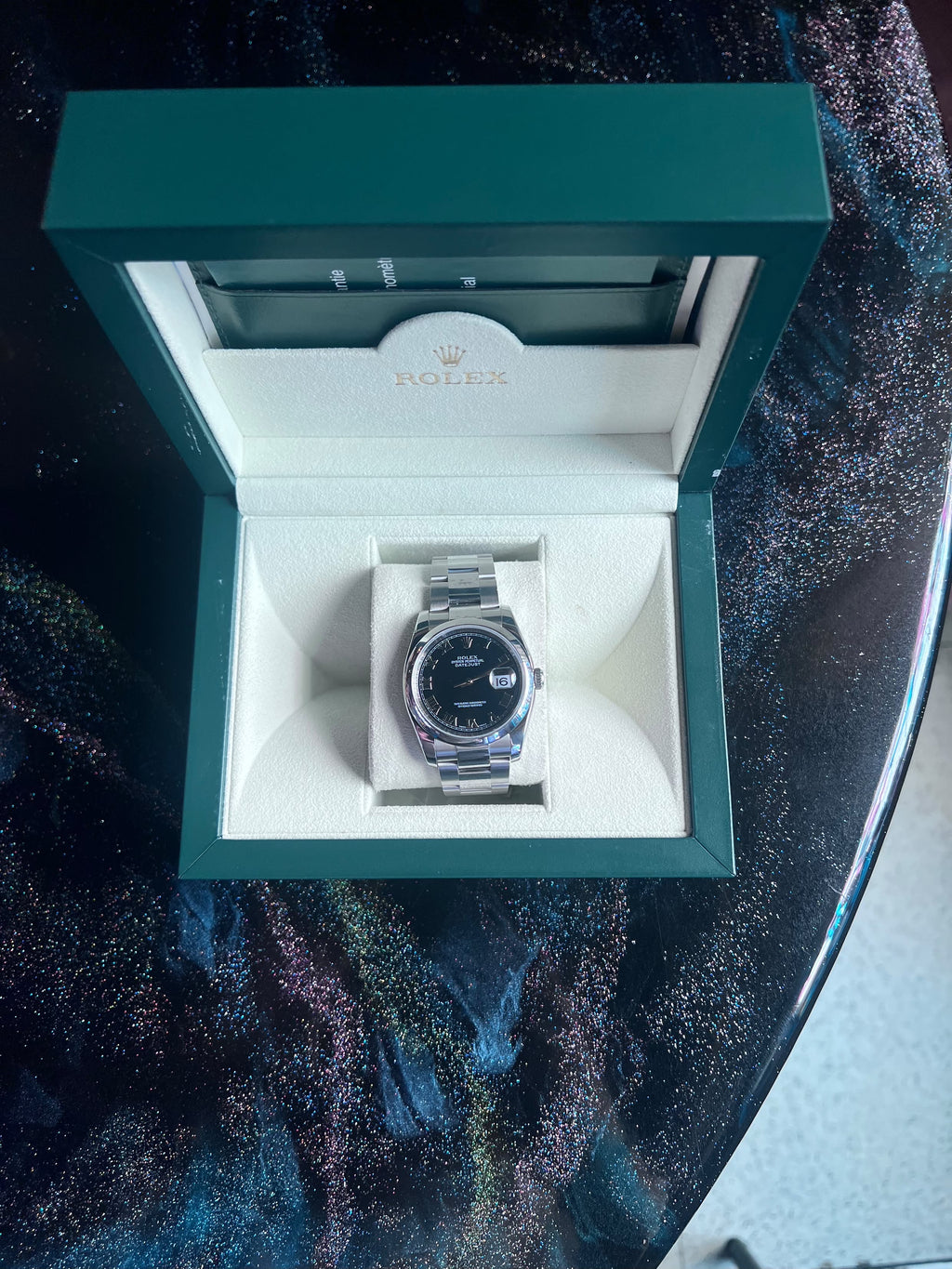 Datejust 2021 36 Ref. 11**** – Black Roman Dial | Oyster Bracelet