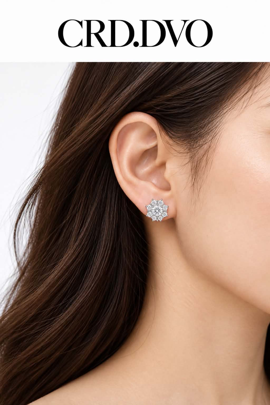 Étoile Radiance Crystal Stud Earrings